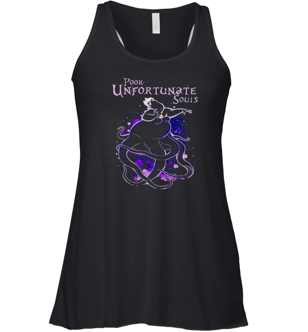 Ursula The Little Mermaid poor unfortunate souls shirt Women's Flowy Tank Top