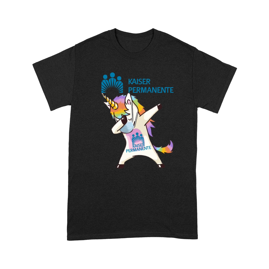 Unicorn mask dabbing kaiser permanente shirth Premium T-shirt