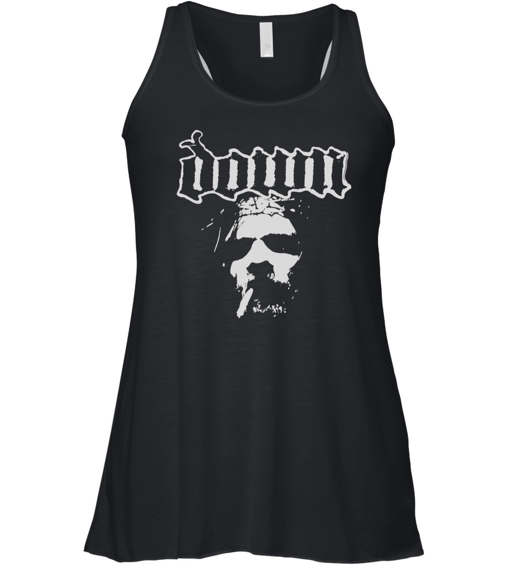 Down Band Tshirt Women's Flowy Tank Top