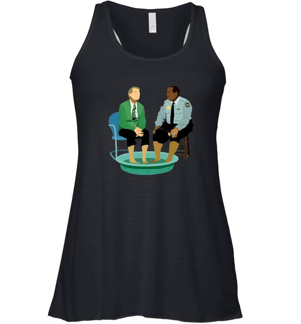 Mr Rogers Officer Clemmons Pool Women's Flowy Tank Top