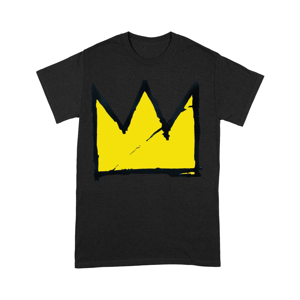 Basquiat Crown Logo Premium T-shirt