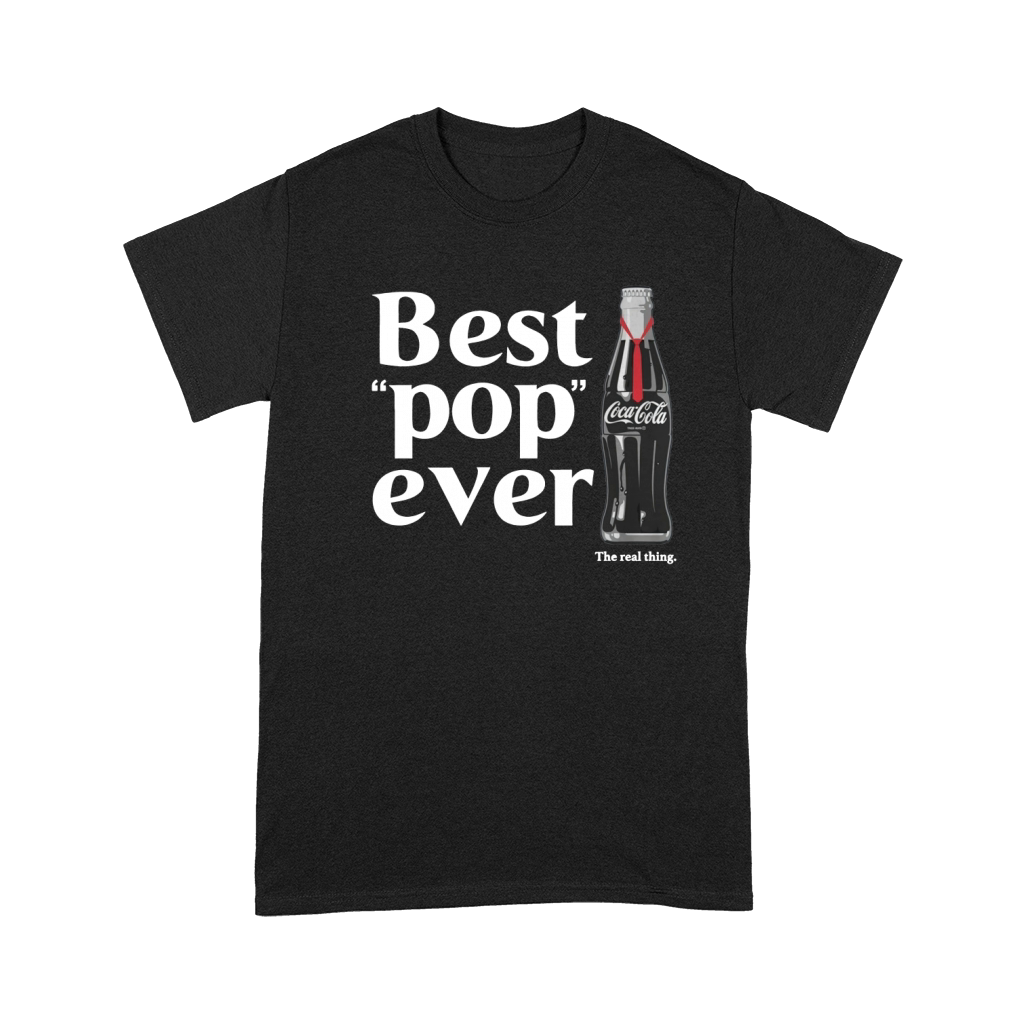 Coca-Cola Best Pop Ever Dad Bottle Graphic T-Shirt Premium T-shirt