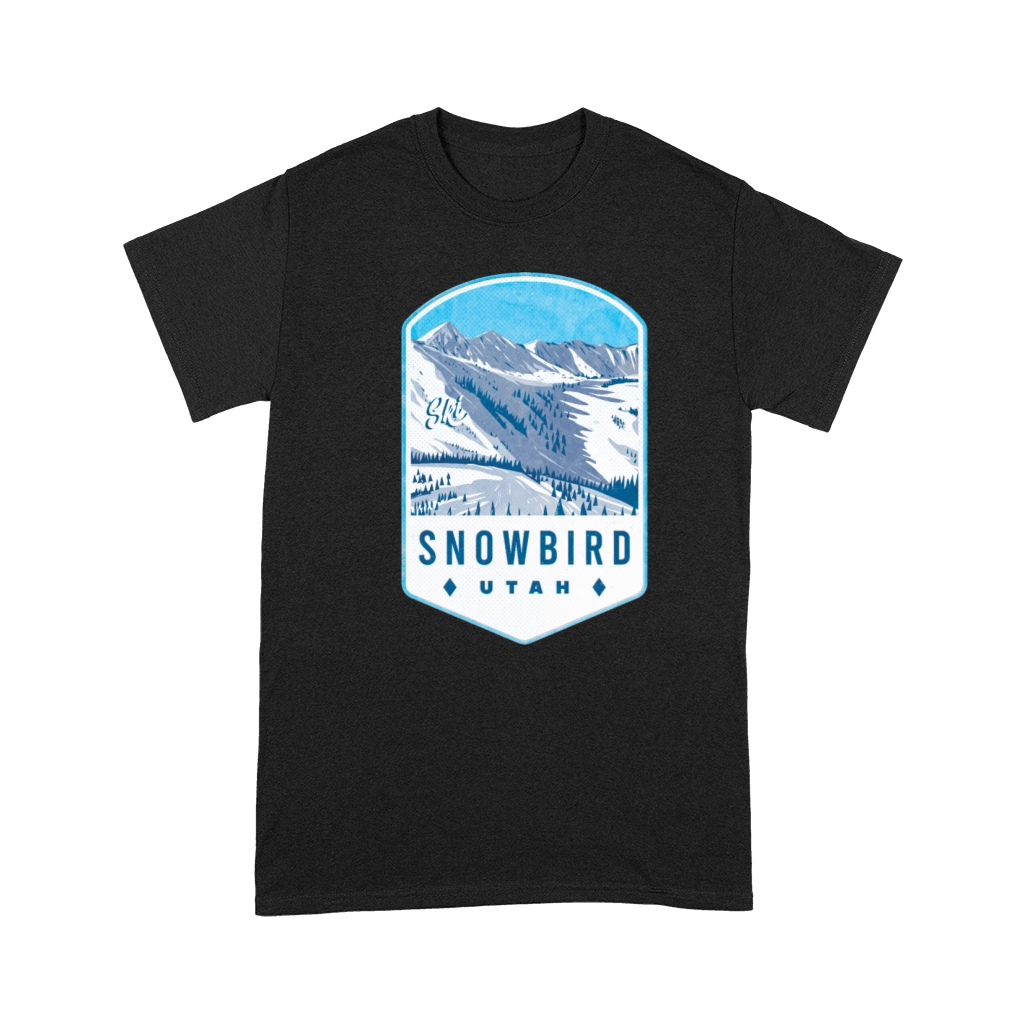 Snowbird Utah Ski Badge Premium T-shirt