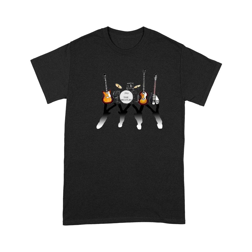 The Beatles And Their Instruments Premium T-shirt