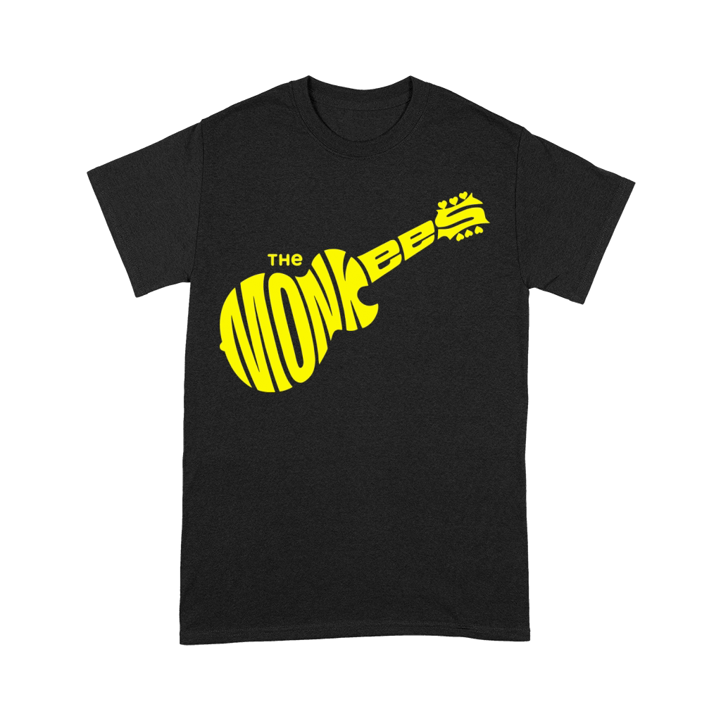 The Monkees Band Logo Yellow Premium T-shirt