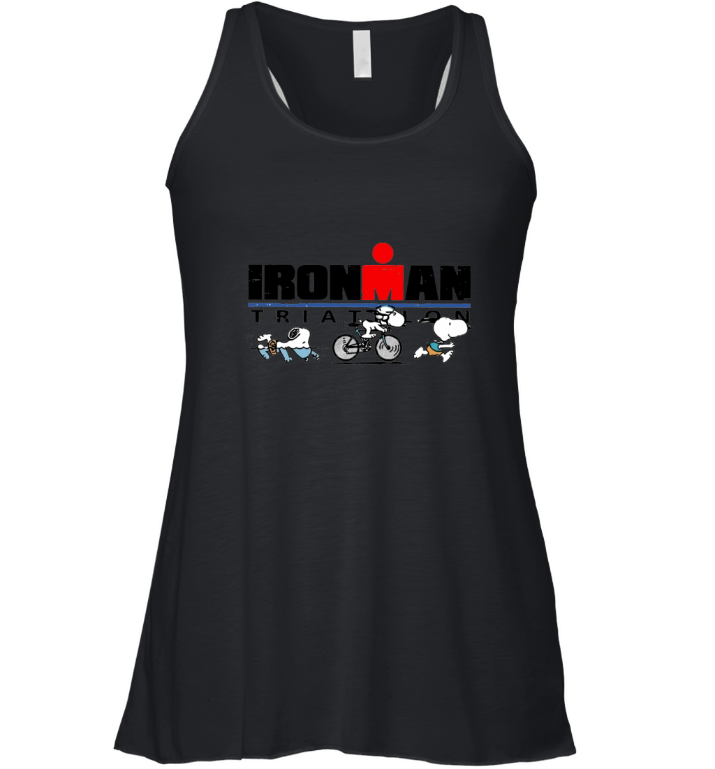 Ironman Triathlon Snoopy Women's Flowy Tank Top