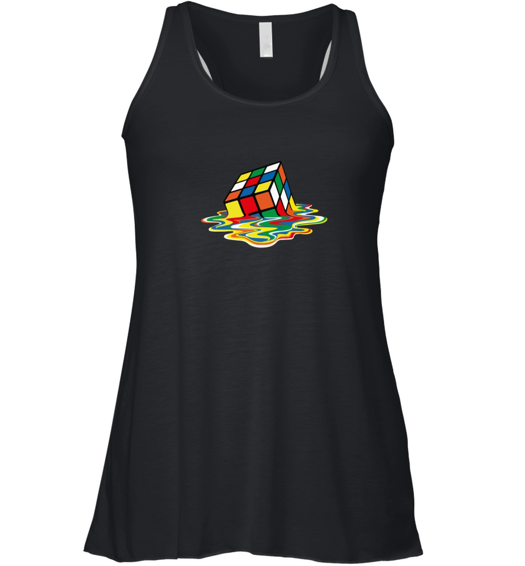 Melting Rubik Tshirt TShirt Women's Flowy Tank Top