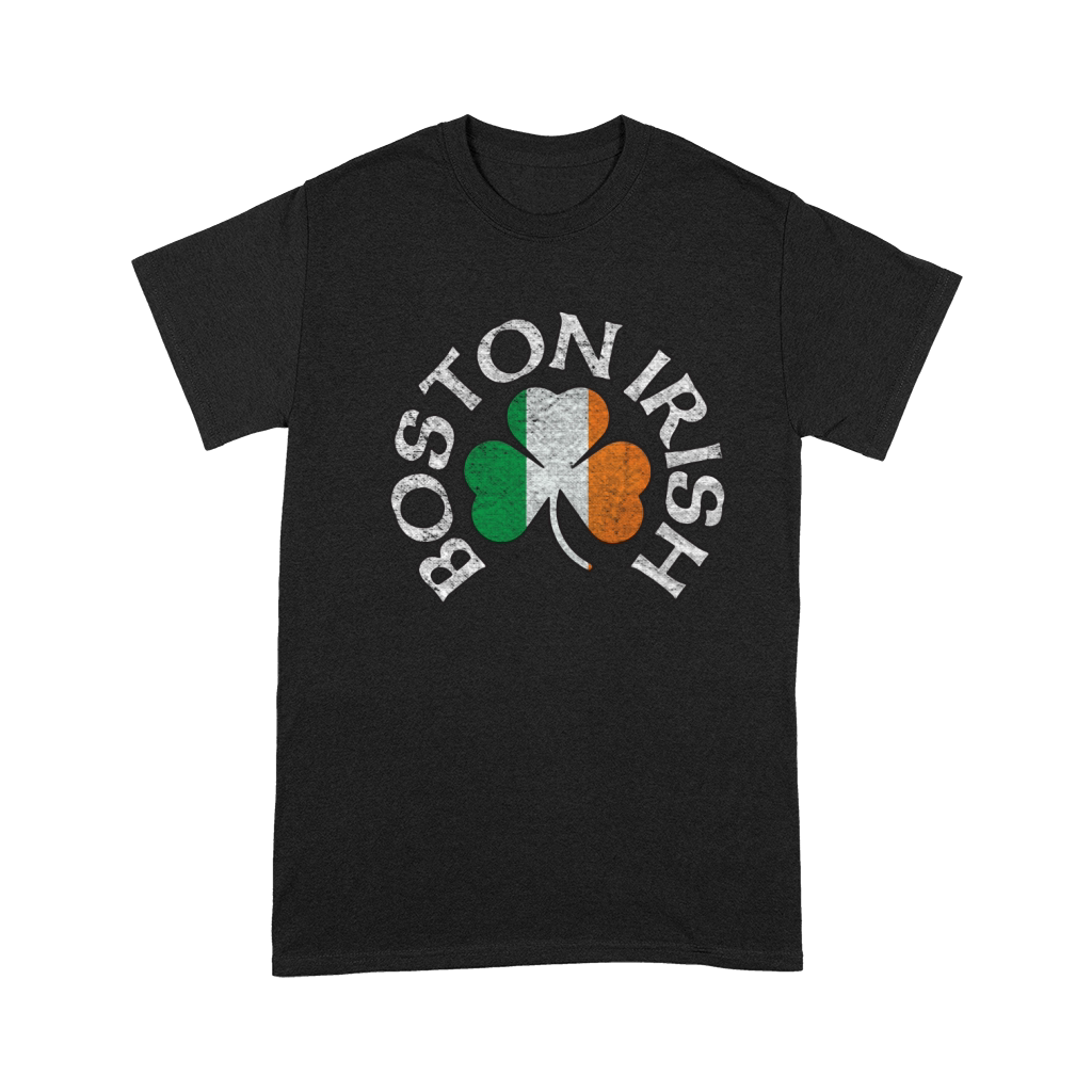 Boston Irish Shamrock Flag Clothing  T-Shirt Premium T-shirt