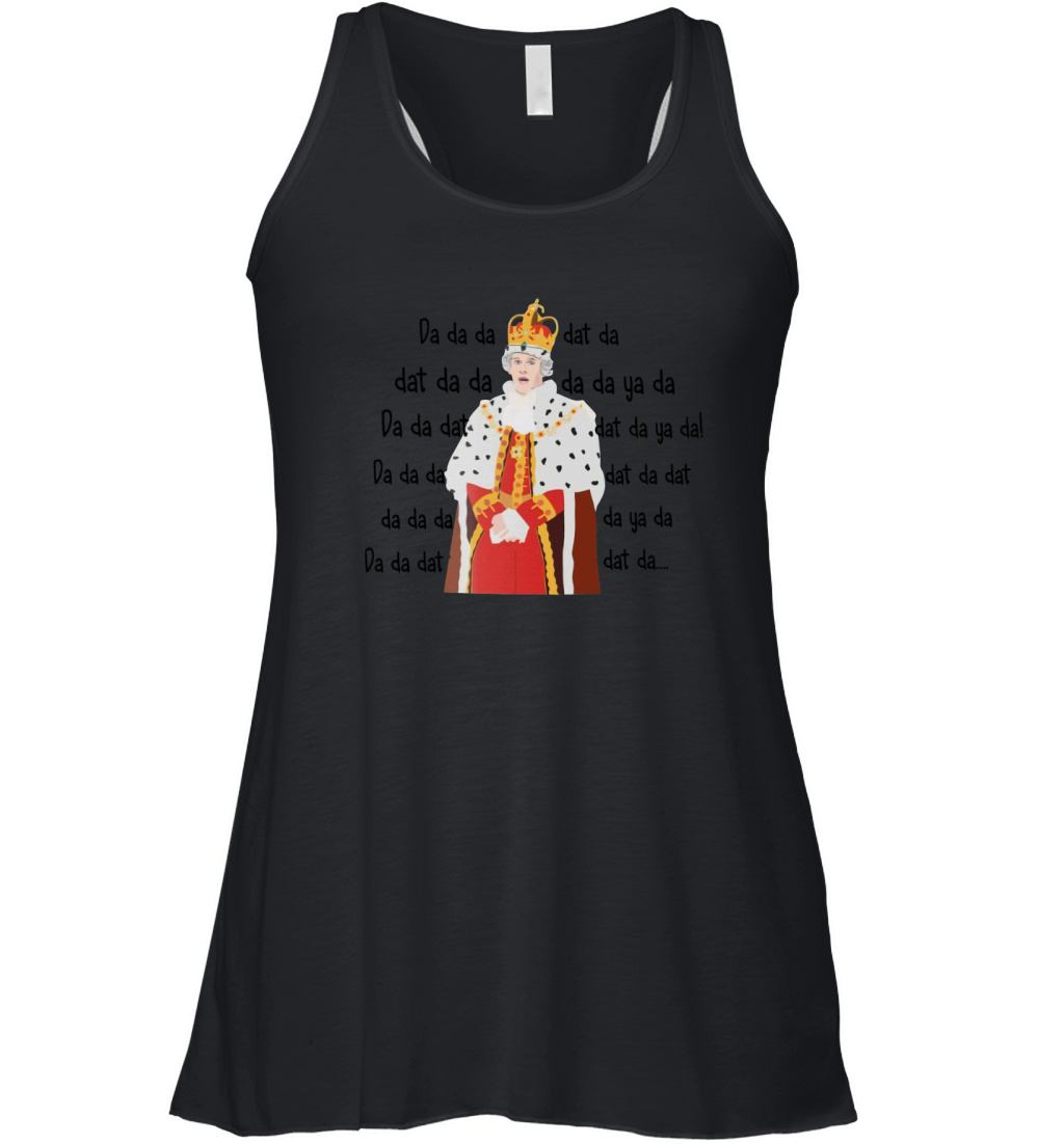 Hamilton King George Chorus Da Da Da Women's Flowy Tank Top