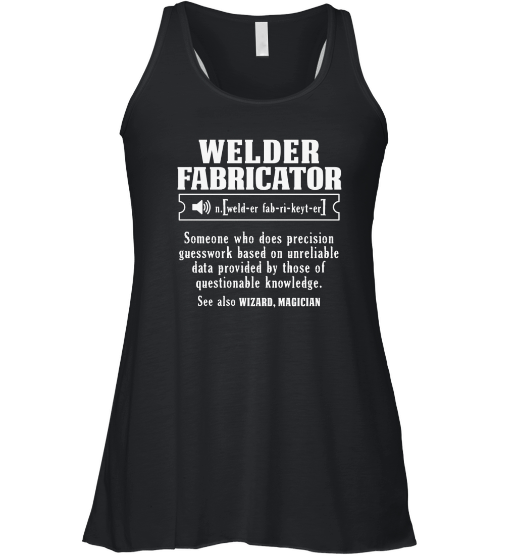 WELDER FABRICATOR Women's Flowy Tank Top