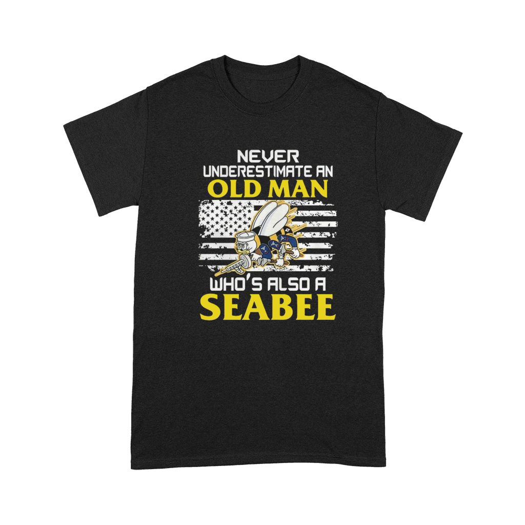 NAVY SEABEE VETERAN TSHIRT Premium T-shirt