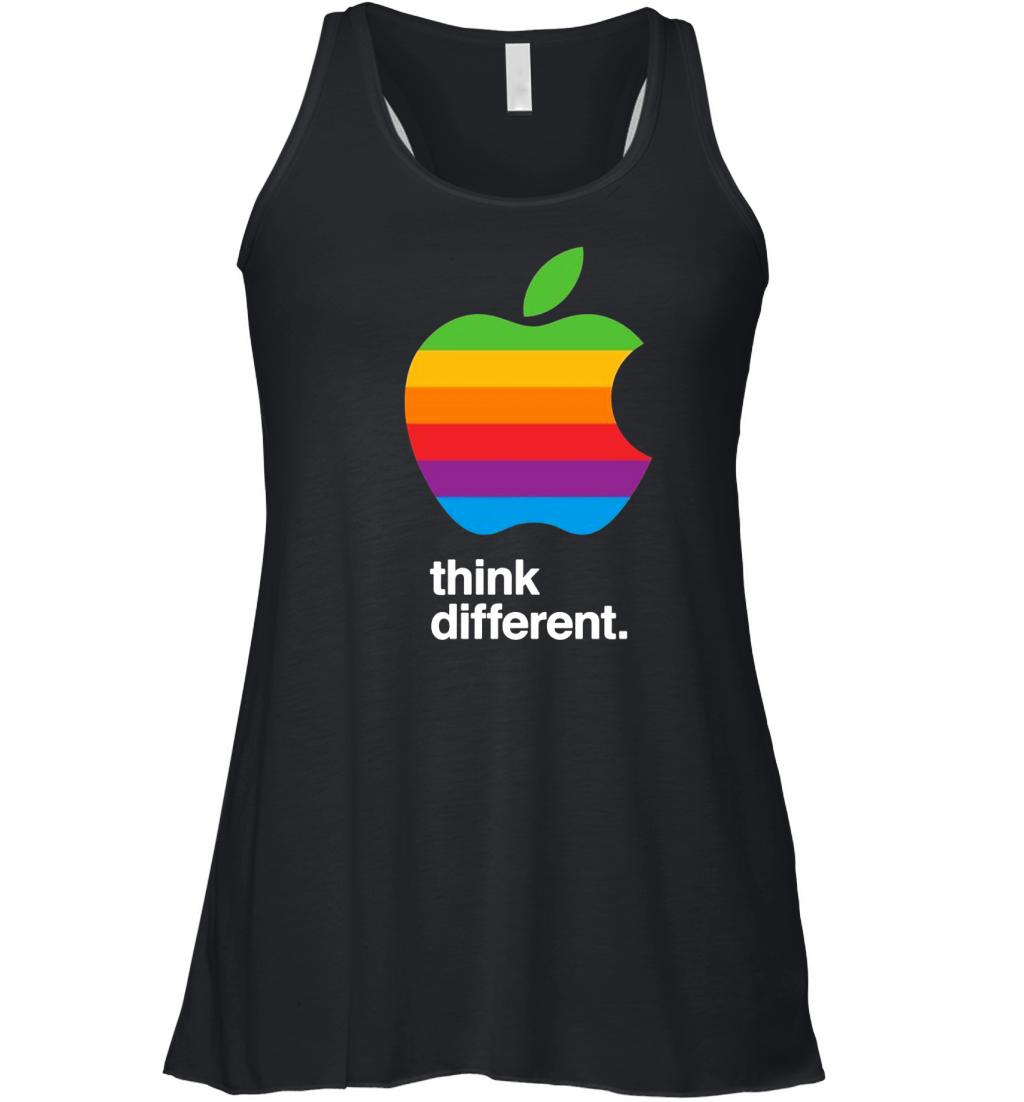 Apple Think Different Vintage Macintosh Women's Flowy Tank Top