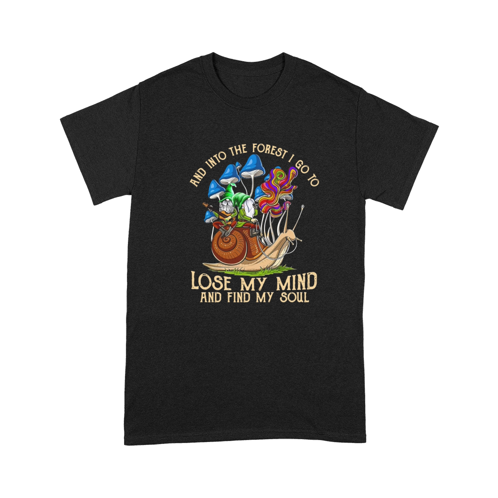 Gnomes And Into The Forest I Go Lose My Mind Premium T-shirt