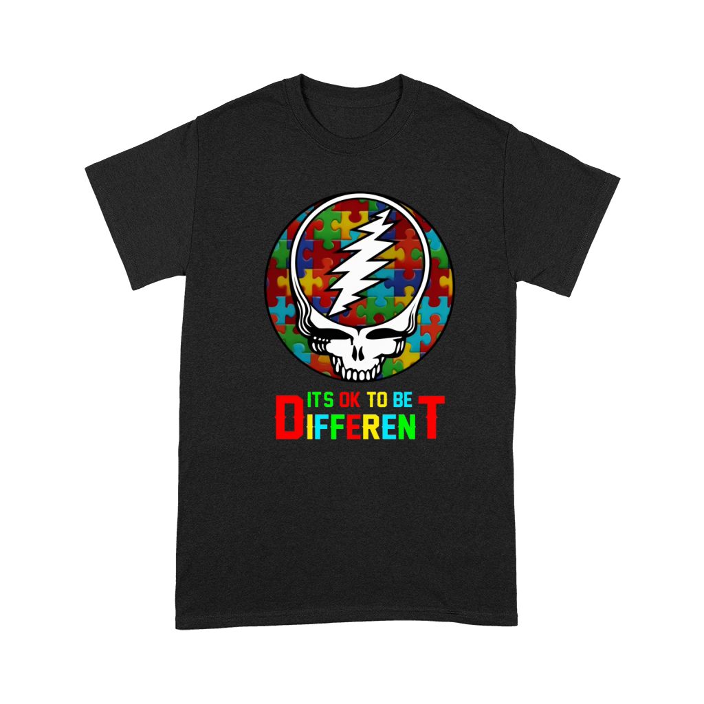 Grateful Dead Autism It’s Ok to be different shirt Premium T-shirt