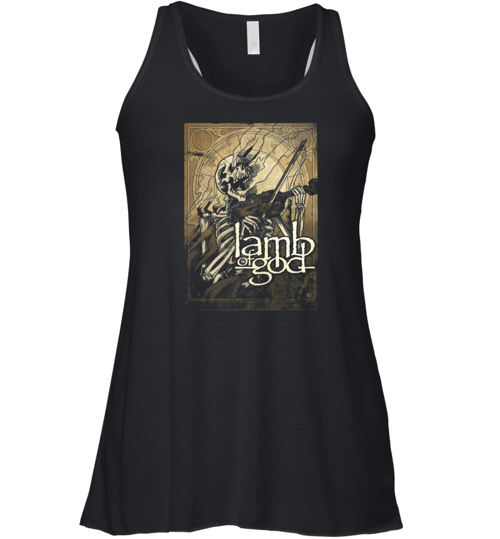 Vintage Lamb Of God Art Women's Flowy Tank Top