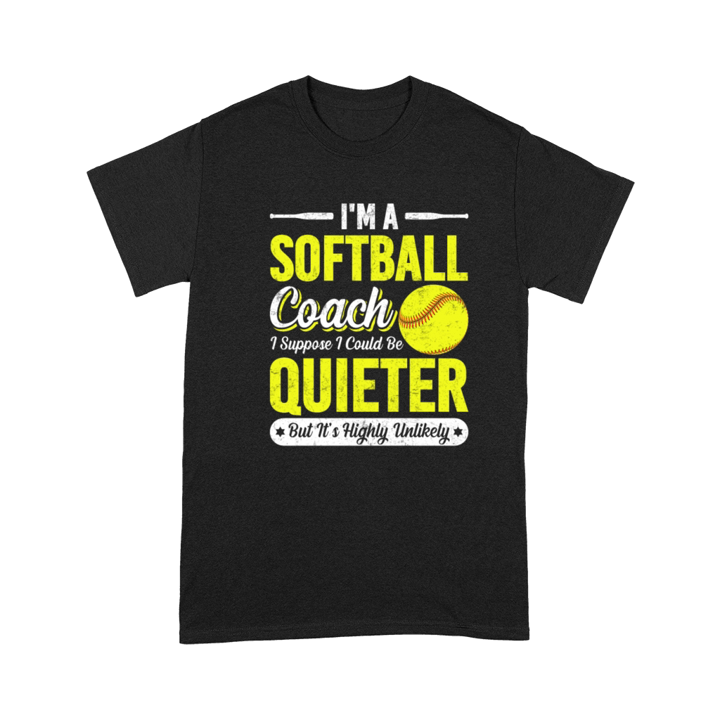 I'm a Softball Coach - Funny Softball Trainers Premium T-shirt