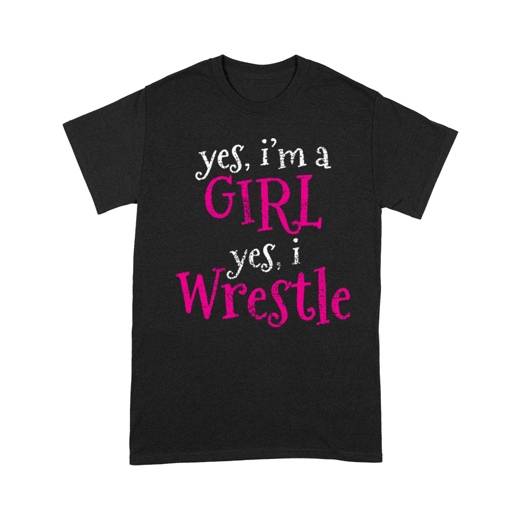 Wrestling Wrestler Girls Vintage Premium T-shirt