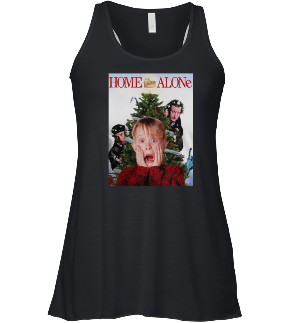 Macaulay Culkin Home Alone Kevin McCallister Christmas shirt Women's Flowy Tank Top