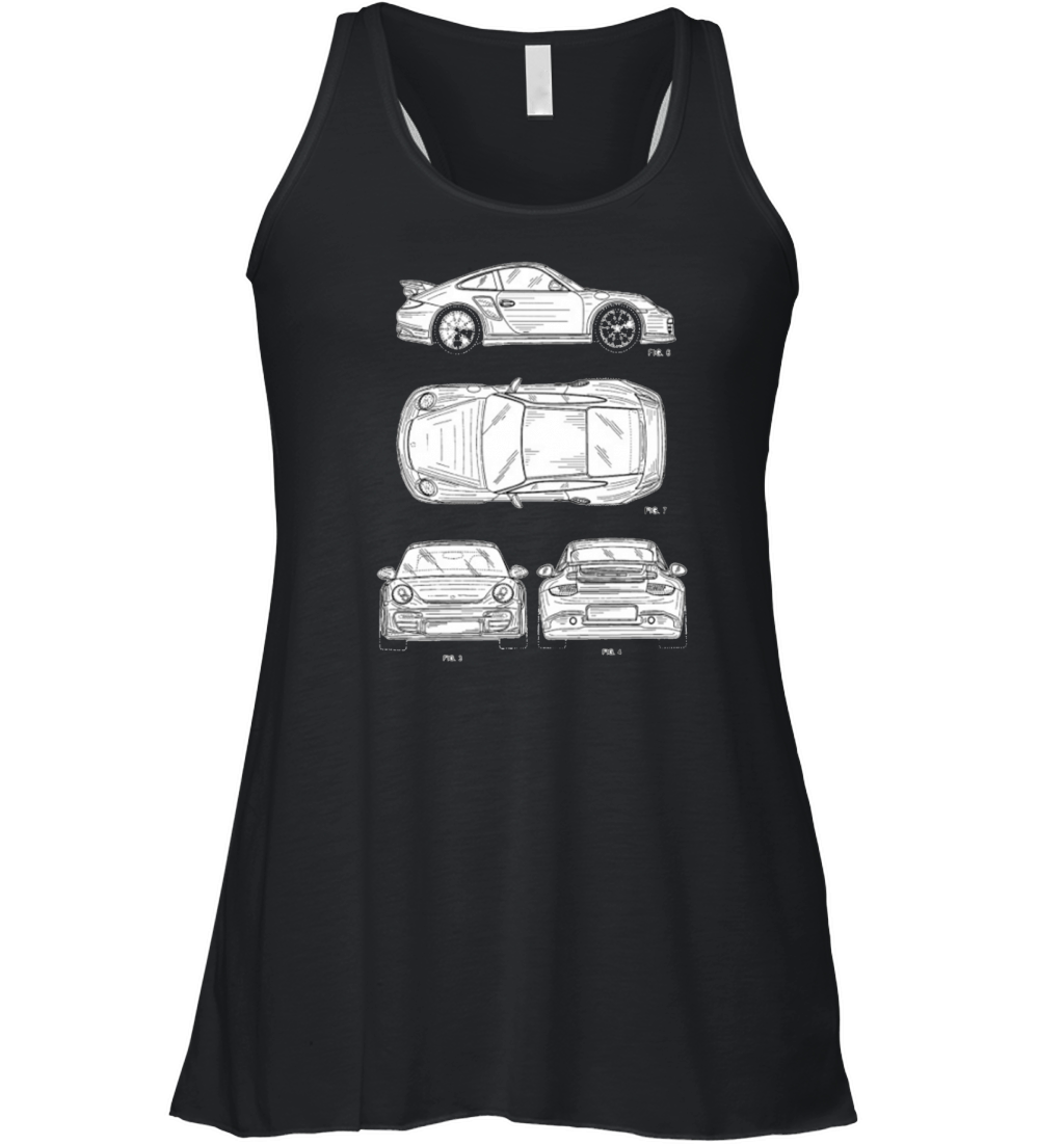 Porsche 911 Women's Flowy Tank Top
