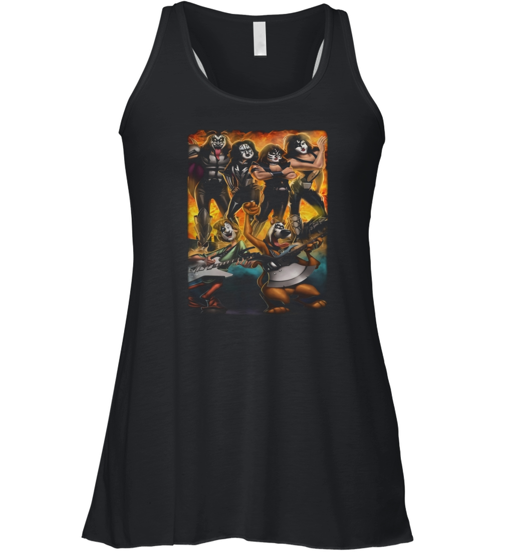 Scooby  Kiss Women's Flowy Tank Top