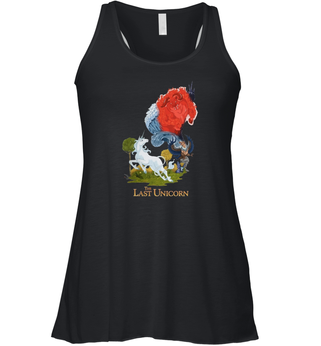 The Last Unicorn 1982 Women's Flowy Tank Top
