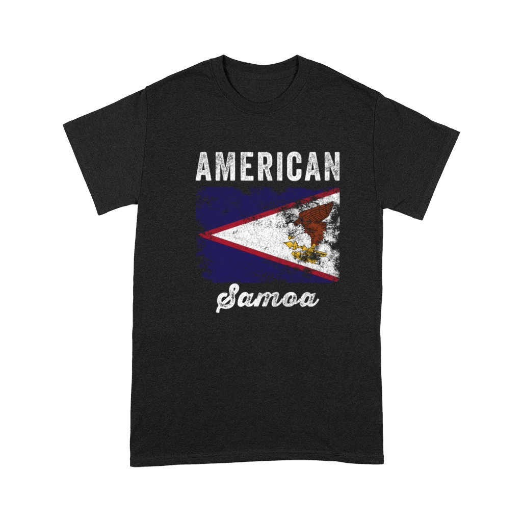 American samoa Flag Distressed Premium T-shirt