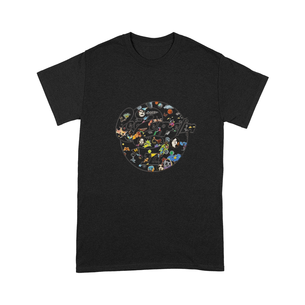 Led Zeppelin Symbol Circle Premium T-shirt