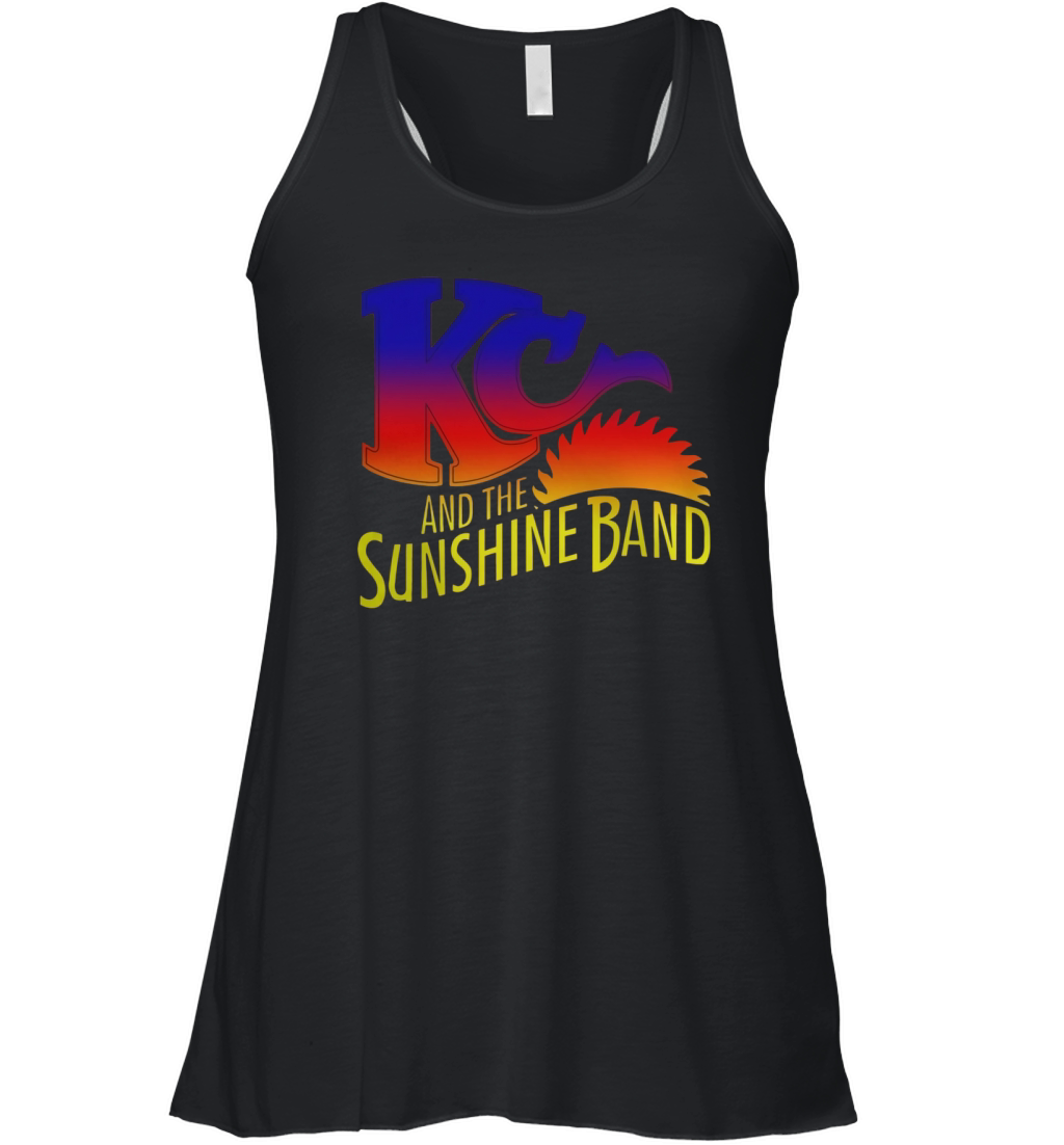 KC AND THE SUNSHINE BAND (SUNSET) shirt Women's Flowy Tank Top