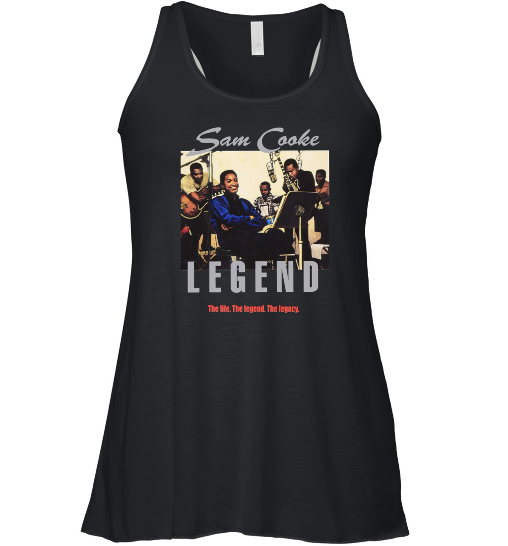 Sam Cooke Legend Tshirt Women's Flowy Tank Top