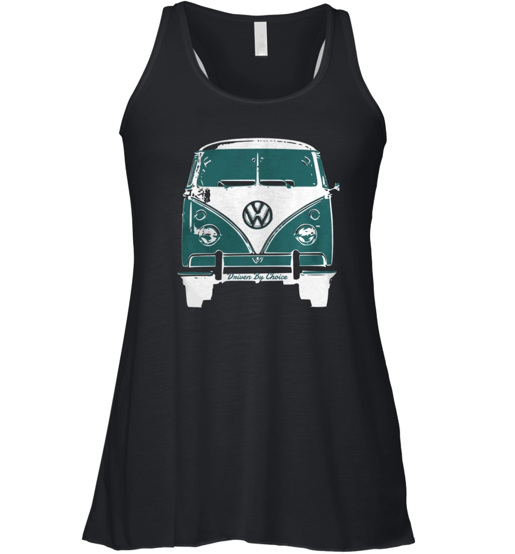 VW Bus, Driven by Choice Women's Flowy Tank Top