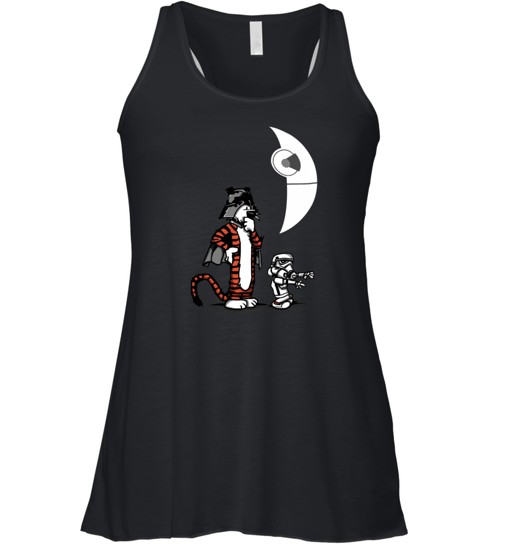 Darth Hobbes and Calvin Trooper Shirt Women's Flowy Tank Top
