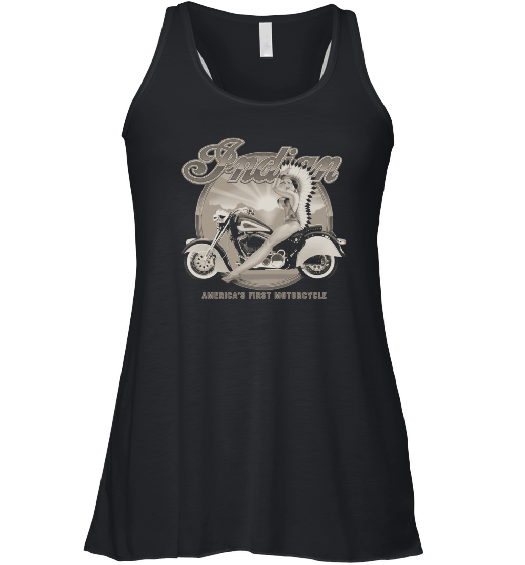 Indian Motorcycles. Women's Flowy Tank Top