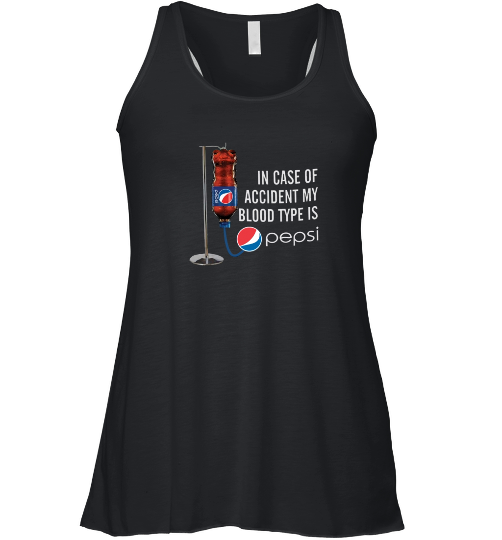 my blood type is pepsi Women's Flowy Tank Top