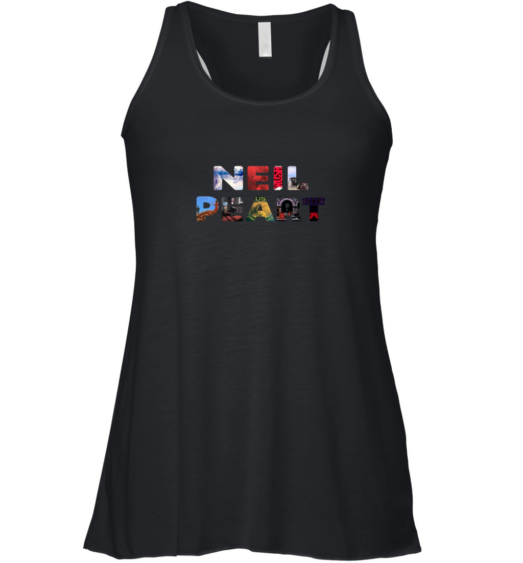 Neil Peart Legend Never Die Rush band dummer shirt Women's Flowy Tank Top