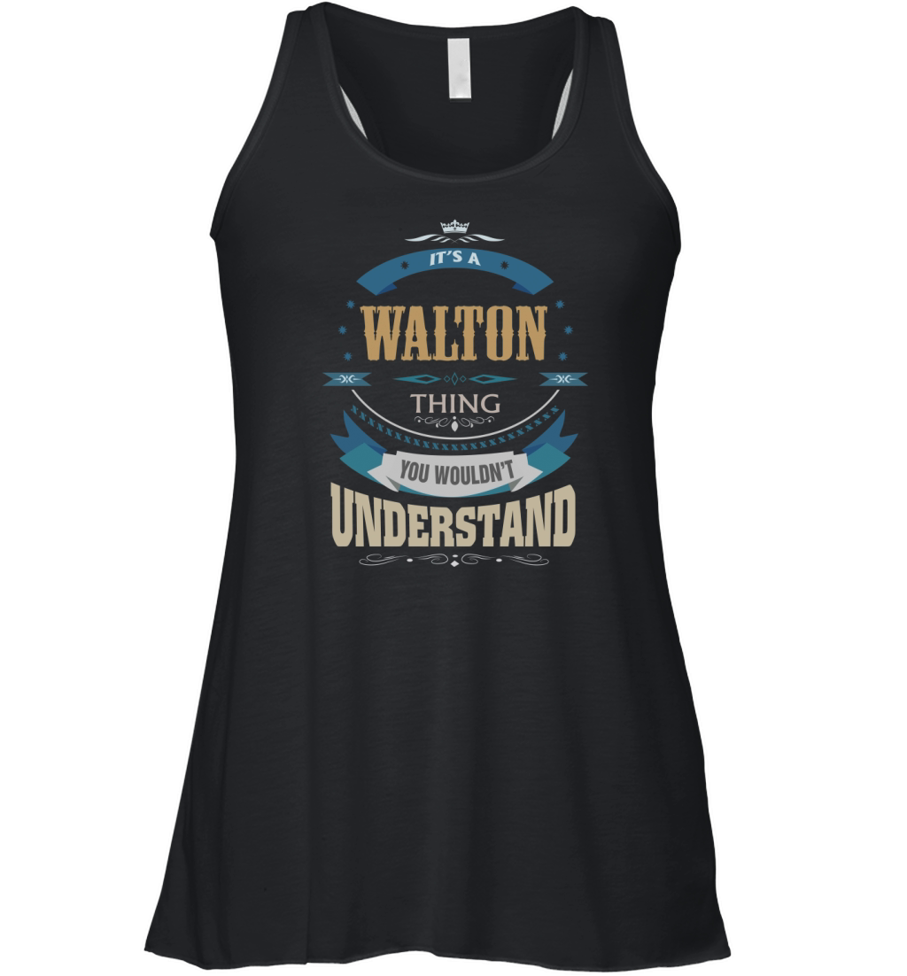 WALTON, It's a WALTON thing Women's Flowy Tank Top