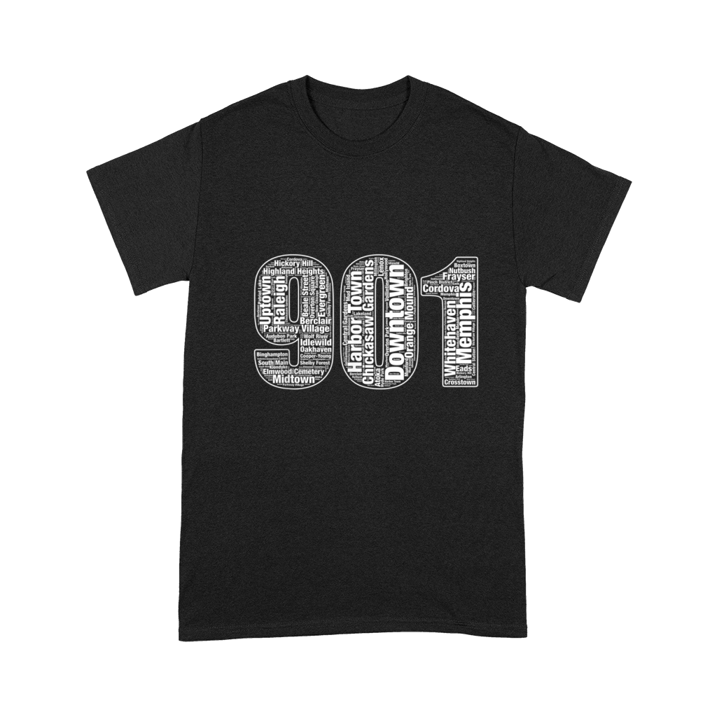 901 Memphis Typography Word Art T-shirt Premium T-shirt