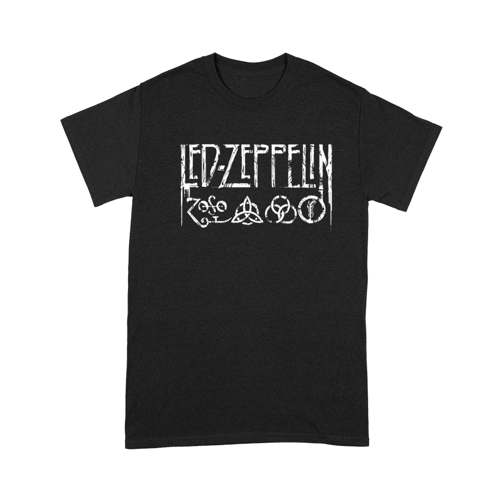 DISTRESSED VINTAGE LED ZEPPELIN WOMEN Premium T-shirt