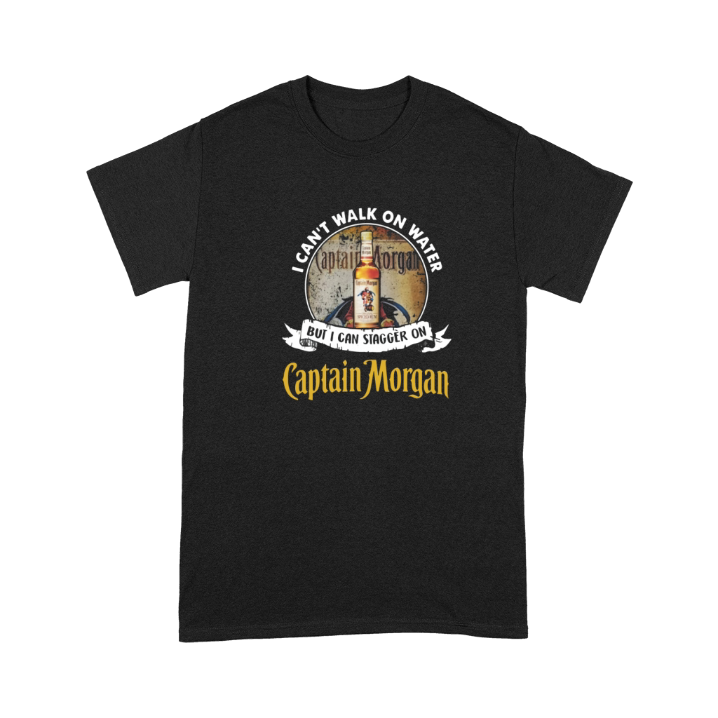 I can't walk on water But i can stagger on captain morgan Premium T-shirt