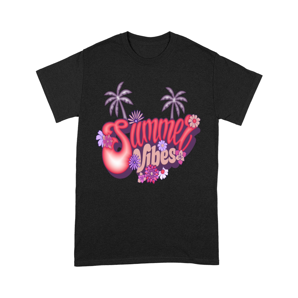 Retro Vintage Summer Vibes Beach Vibes Sunglasses Premium T-shirt