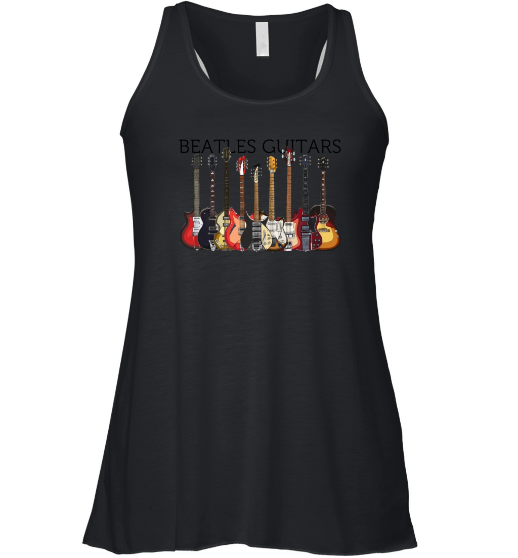 Beatles Guitars Women's Flowy Tank Top