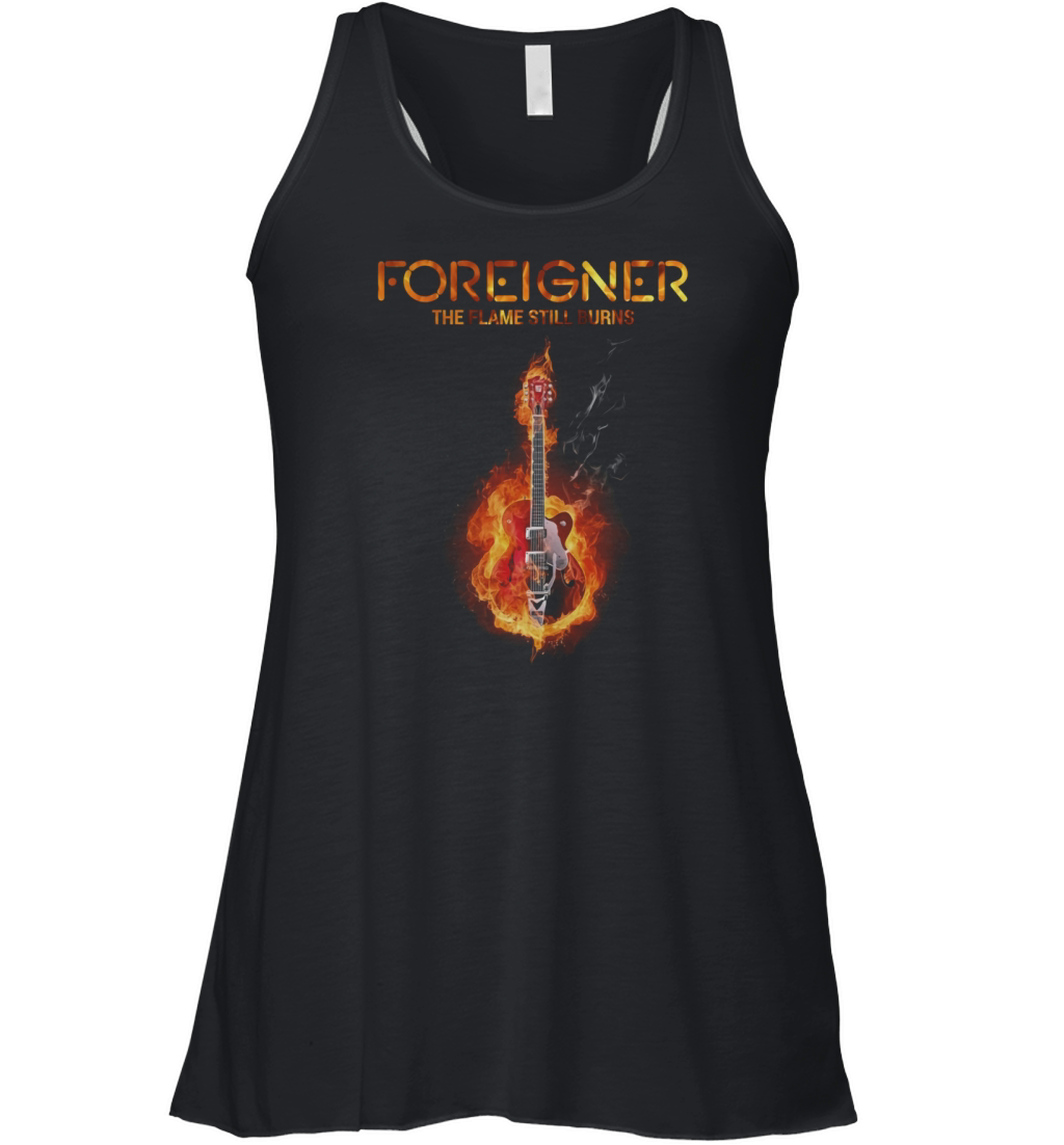 Foreigner band Tshirt Women's Flowy Tank Top
