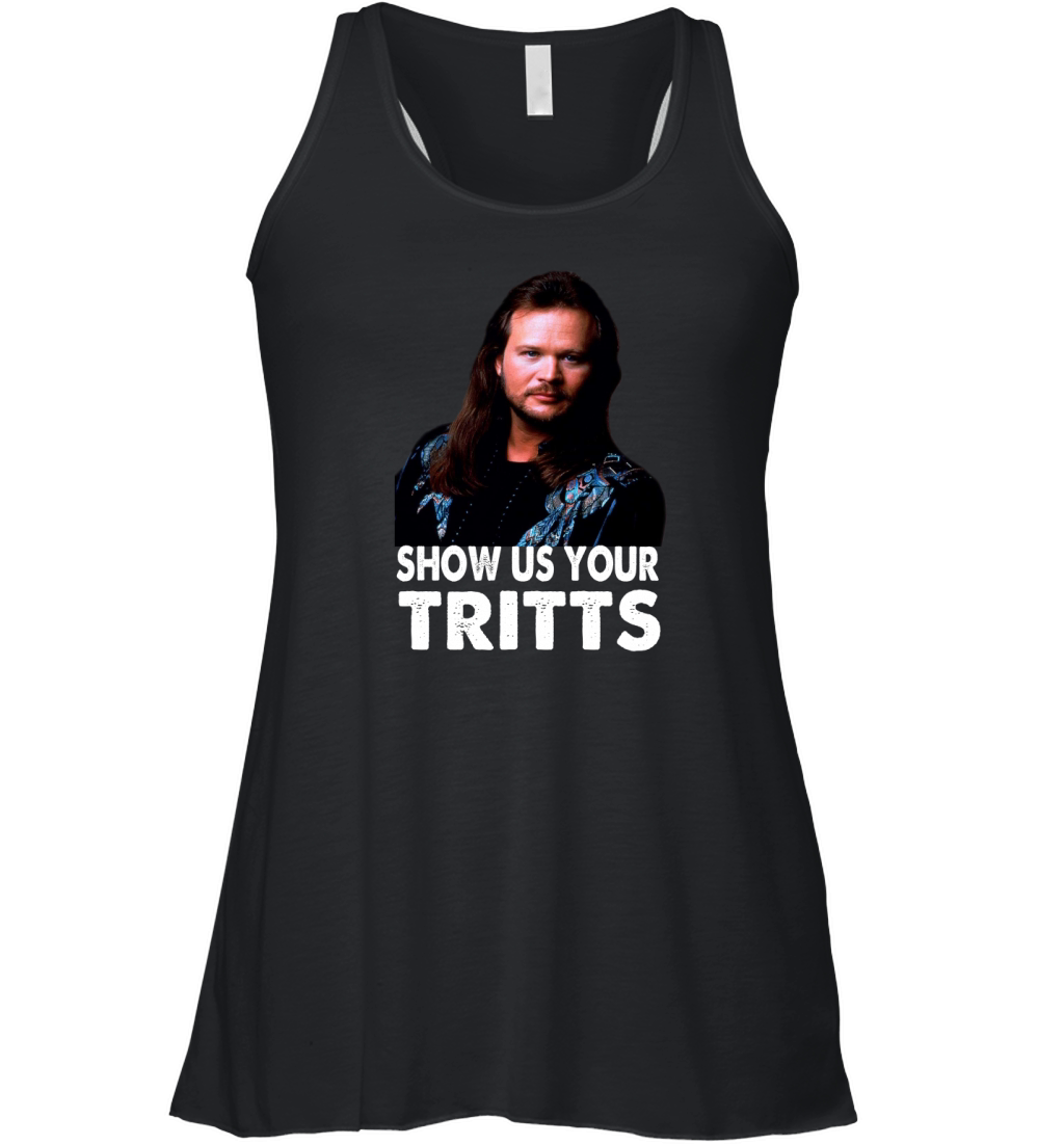Show Us Your Tritts Portrait Art Women's Flowy Tank Top