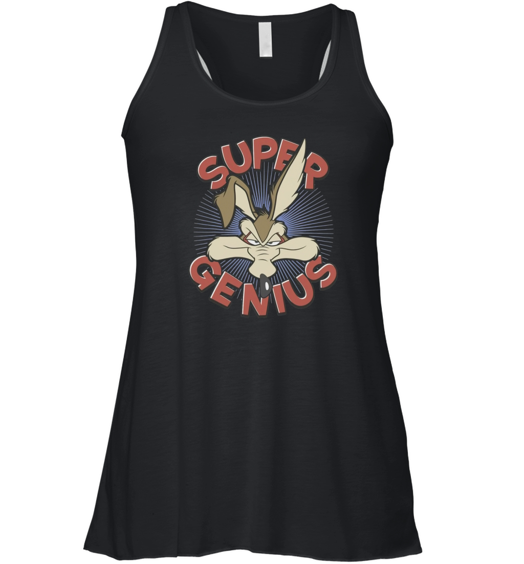 Wile E Coyote Super Genius Women's Flowy Tank Top