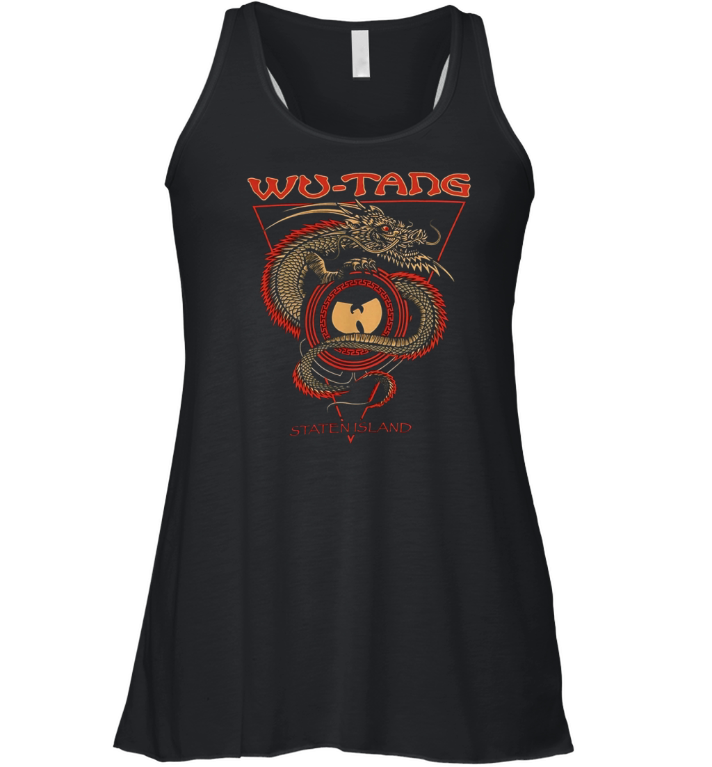 Wu Tang Clan Staten Island Dragon Women's Flowy Tank Top