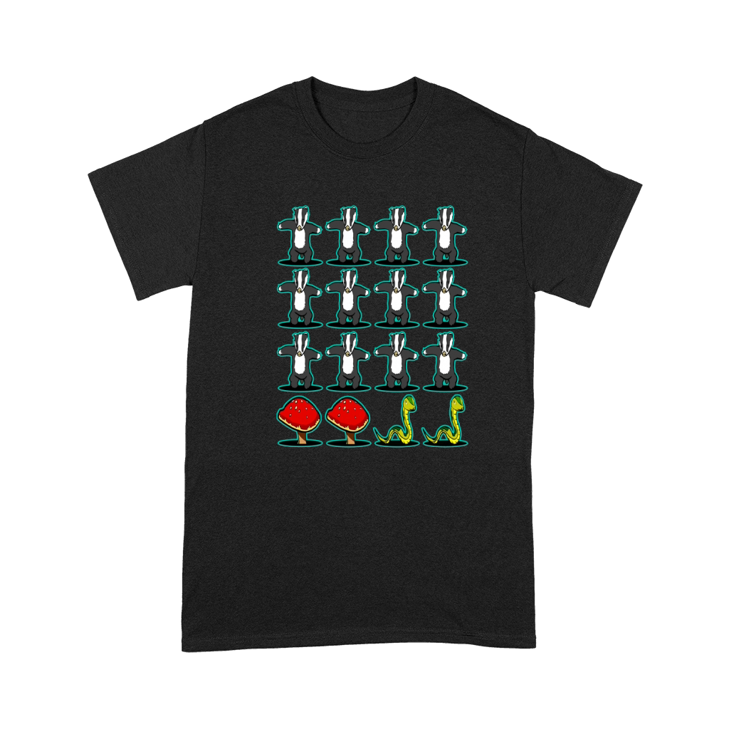 badger badger mushroom snake Premium T-shirt