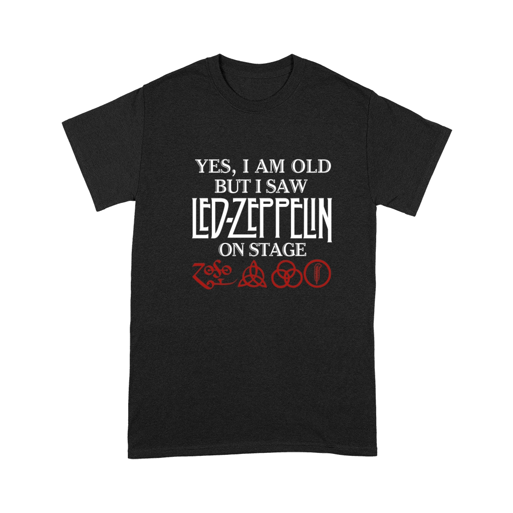 Yes I Am Old But I Saw Led-Zeppelin On Stage shirt Premium T-shirt