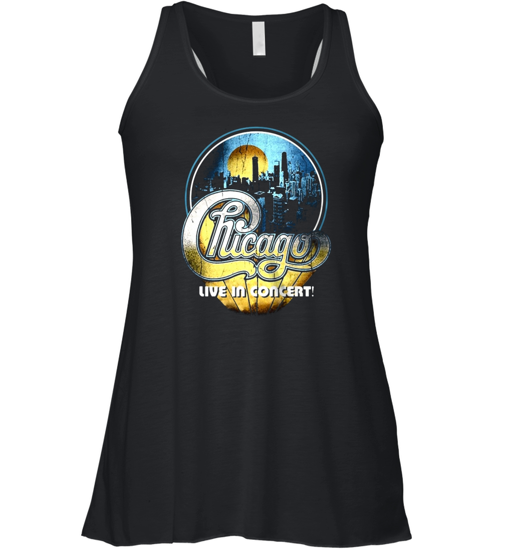 Chicago Band Tshirt Women's Flowy Tank Top