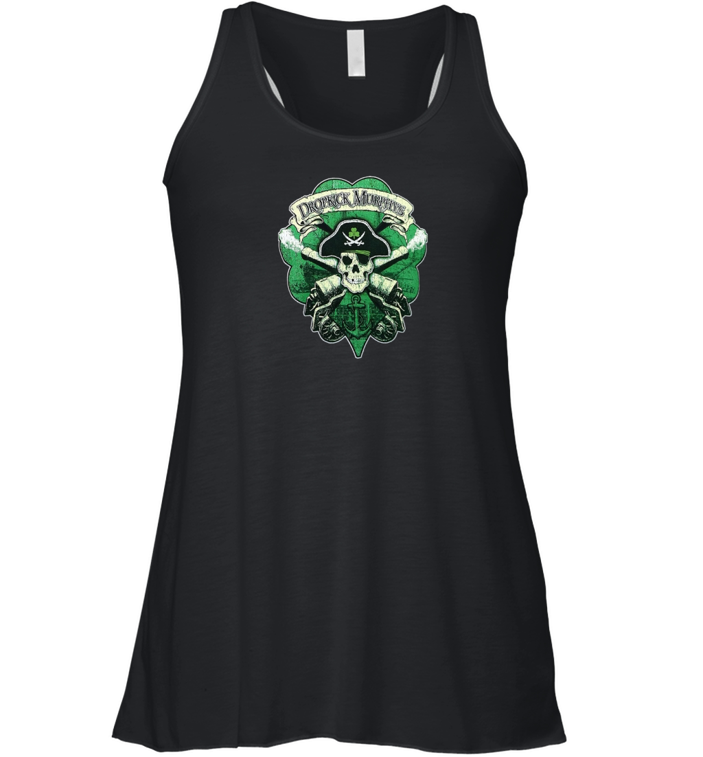 Dropkick Murphys Skull Cannon Women's Flowy Tank Top