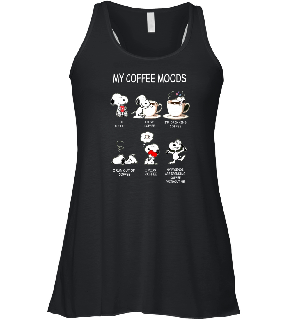 Snoopy Kaffee Women's Flowy Tank Top
