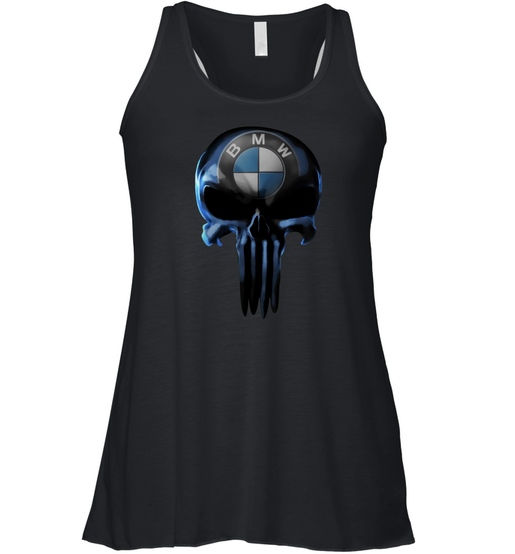 B M W Skull V1 T-shirt, Hoodies and More Women's Flowy Tank Top